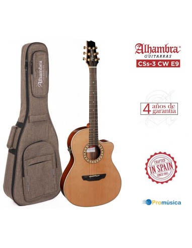 Alhambra CSs-3 CW E9 CrossOver con Funda Alhambra 25mm