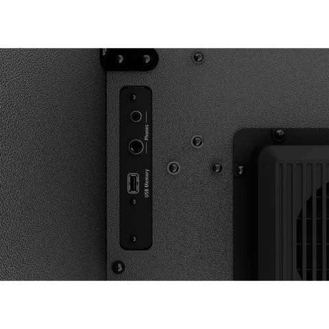 Roland F-107 Piano digital panel trasero