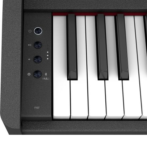 Roland F-107 Piano digital controles