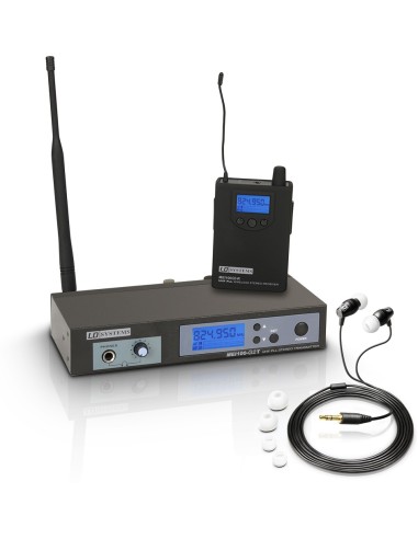 LD Systems MEI 100 G2 - Sistema inalámbrico in-ear de monitorización
