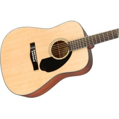 Fender CD-60S Dreadnought, Walnut Fingerboard, Natural 2
