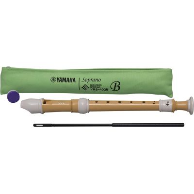 FLAUTA DULCE SOPRANO YAMAHA YRS-402B Plástico origen vegetal