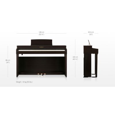 kAWAI CN-201B Negro