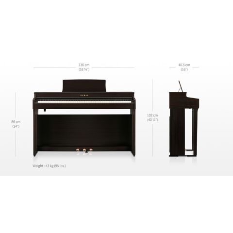 kAWAI CN-201B Negro