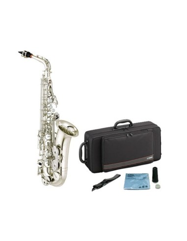 Saxofón Alto Yamaha YAS 480S plata