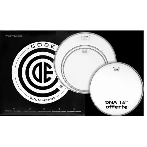 CODE PACK DNA STANDARD CLEAR + CAJA...
