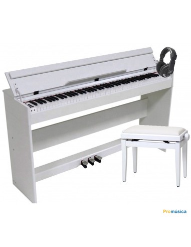 Pack ProKeys S-65 Blanco Pulido Piano
