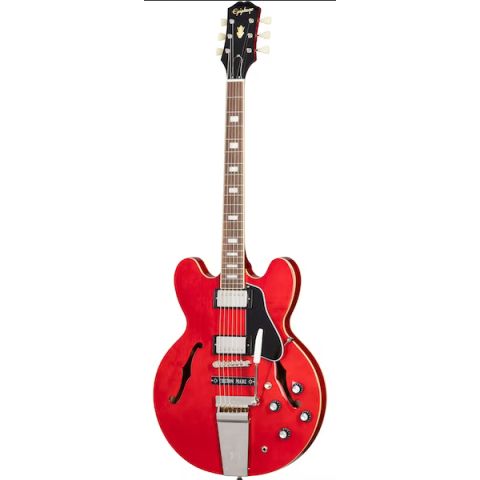 Epiphone Joe Bonamassa 1962 Es-335 Sixties Cherry con estuche Edición Limitada