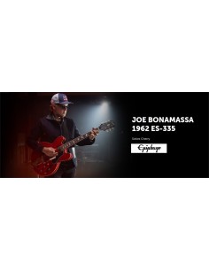 Epiphone Joe Bonamassa 1962 Es-335 Sixties Cherry con estuche Edición Limitada