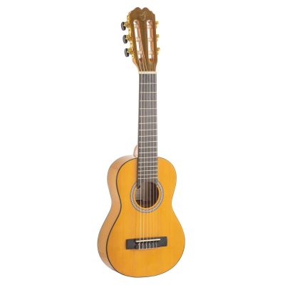 Guitalele flamneco con golepador y funda. Admira Flamenkele. Guitarra flamenca de viaje