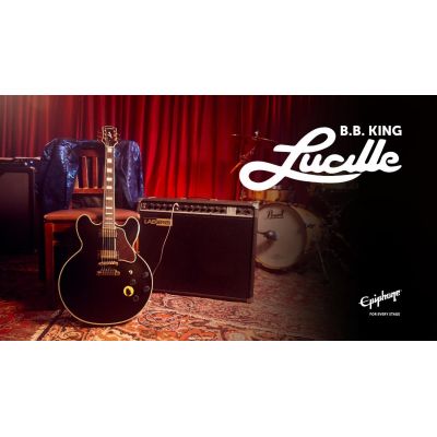 Epiphone B.B. King Lucille Black con funda