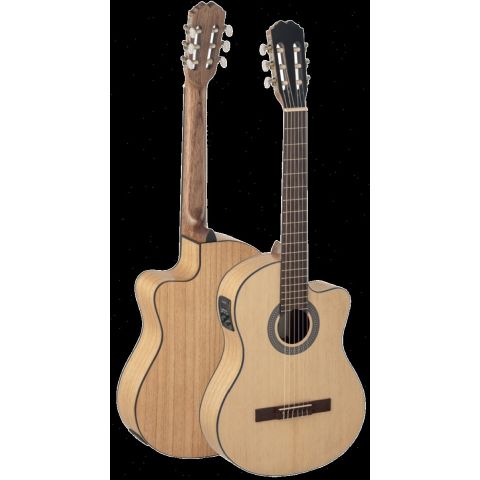 ADMIRA LENA GUITARRA CLASICA ELECTRIFICADA CUTAWAY FRENTE