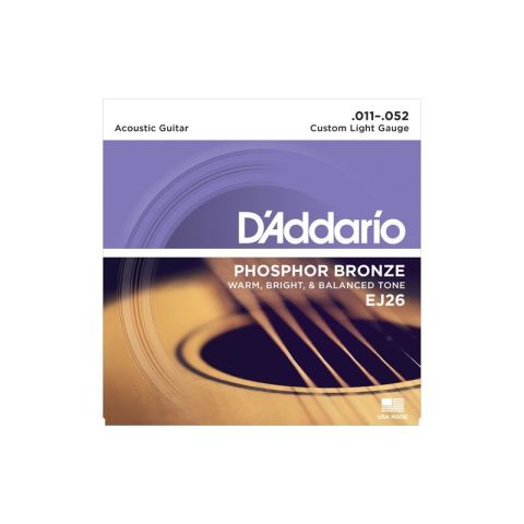 Cuerdas Acústica D´Addario EJ26...