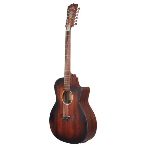 D'Angelico Premier Fulton LS Aged Mahogany 12 cuerdas