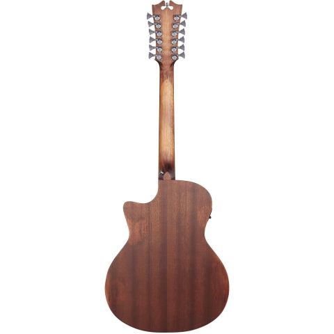 D'Angelico Premier Fulton LS Aged Mahogany 12 cuerdas