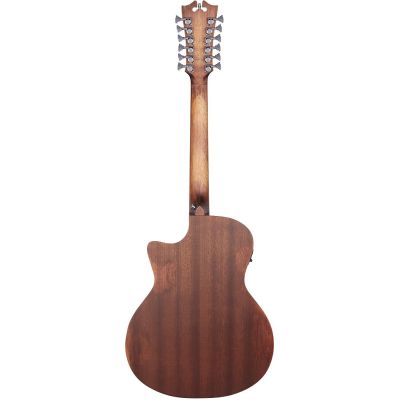 D'Angelico Premier Fulton LS Aged Mahogany 12 cuerdas