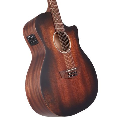 D'Angelico Premier Fulton LS Aged Mahogany 12 cuerdas