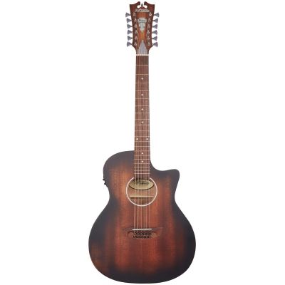 D'Angelico Premier Fulton LS Aged Mahogany 12 cuerdas