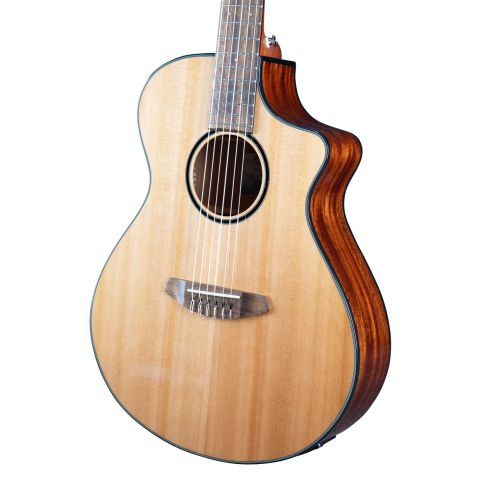 Breedlove Discovery S Concert Nylon CE Red cedar-African mahogany