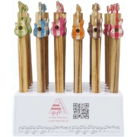 Pack 24 Bolígrafos Guitarra Eléctrica...