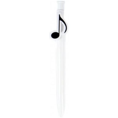 Pack 24 Bolígrafos Nota Musical Agifty B-1007 Blancos