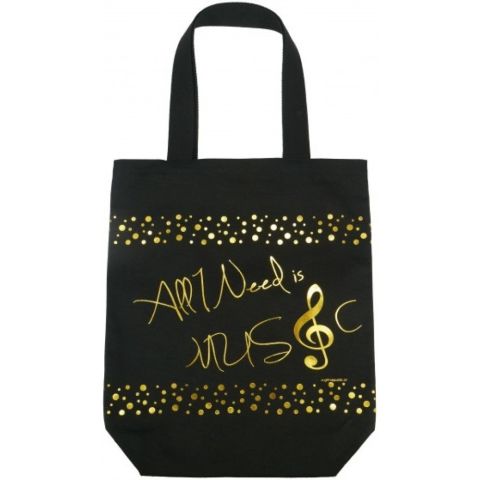 Bolsa Tote Bag Agifty B-3044 Negra y...
