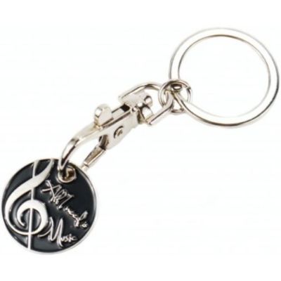 Llavero Moneda Clave de Sol Agifty K-1046