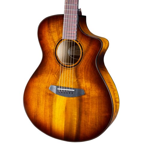 Breedlove Pursuit Exotic S Concert Tiger's Eye CE Myrtlewood-Myrtlewood