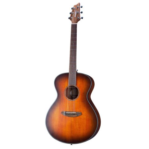 Breedlove Discovery S Concert Satin Bourbon HB European Spruce-African mahogany