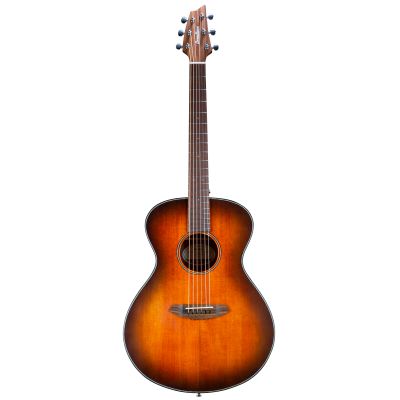 Breedlove Discovery S Concert Satin Bourbon HB European Spruce-African mahogany