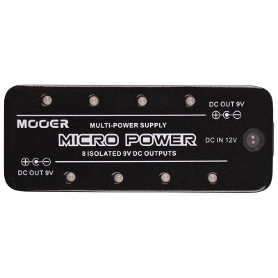 Mooer Effects MICRO POWER Power Supply 8 puertos