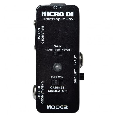 Mooer Effects MICRO DI Direct input box