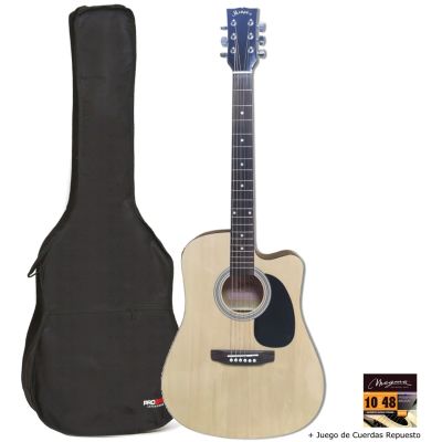Guitarra electroacustica Memphis Ft964 natural