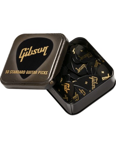 Gibson Caja de 50 púas Standard Medium 74m