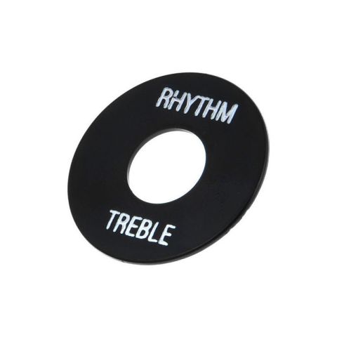 Gibson Toggle Switch Washer (Black, White Imprint) PRWA-020