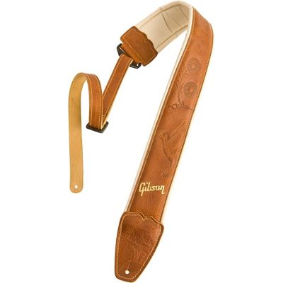 Gibson Montana Correa cuero acolchada ASAC-TAN