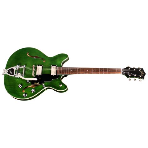 GUILD Starfire I DC with Guild Vibrato Tailpiece Emerald Green