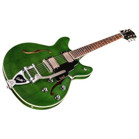 GUILD Starfire I DC with Guild Vibrato Tailpiece Emerald Green