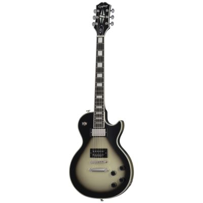 Epiphone Les Paul Adam Jones Les Paul Custom Art - Silverburst "Berserker" de Frank Frazetta (Incl. Esuche) 2