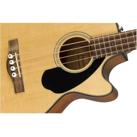 Fender CB-60SCE Bass, Laurel Fingerboard, Natural