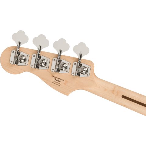 Squier Affinity Series™ Precision Bass® PJ, diapasón de arce, golpeador negro, blanco olímpico