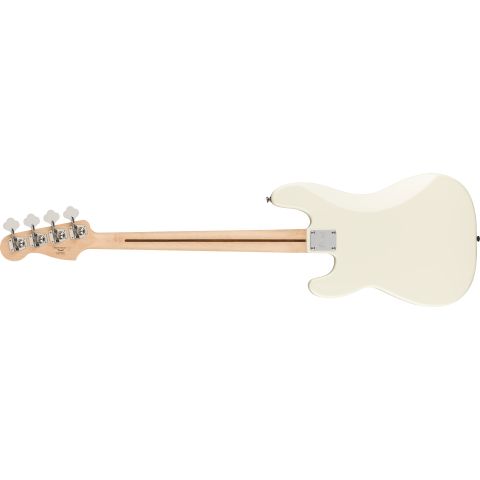 Squier Affinity Series™ Precision Bass® PJ, diapasón de arce, golpeador negro, blanco olímpico