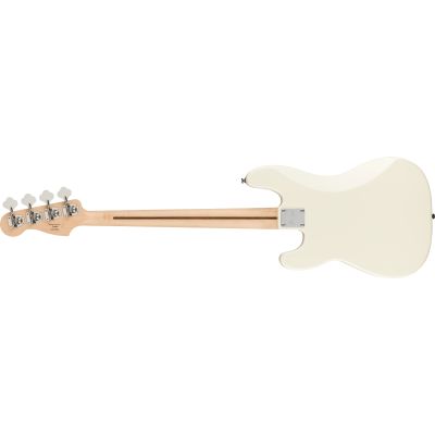 Squier Affinity Series™ Precision Bass® PJ, diapasón de arce, golpeador negro, blanco olímpico