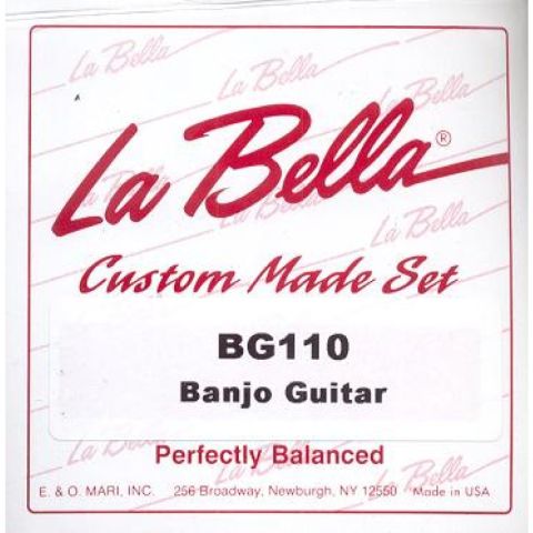 Juego Banjo Guitar La Bella BG-110 (6...
