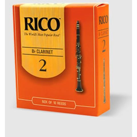 Caja 10 Cañas Clarinete Rico 2