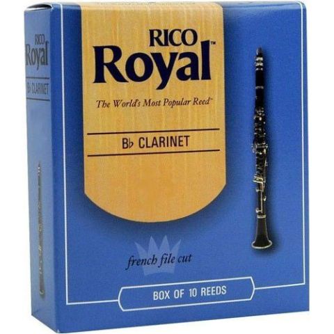 Caja 10 Cañas Clarinete Rico Royal 1½