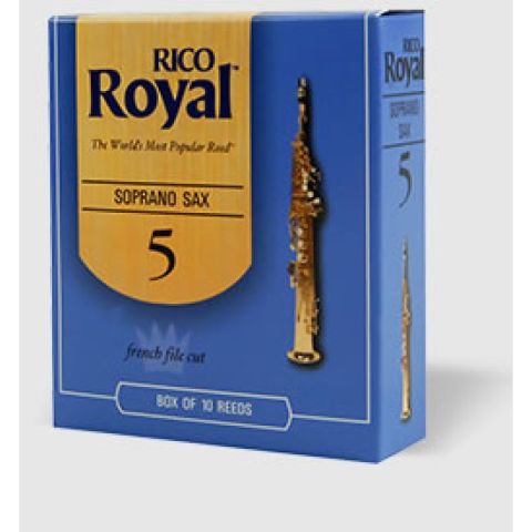 Caja 10 Cañas Saxo Soprano Rico Royal 1½
