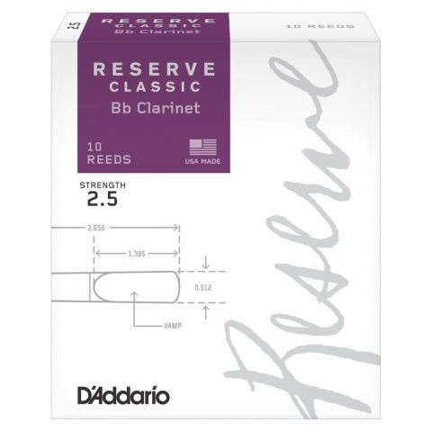 Caja 10 Cañas Clarinete Classic Rico...
