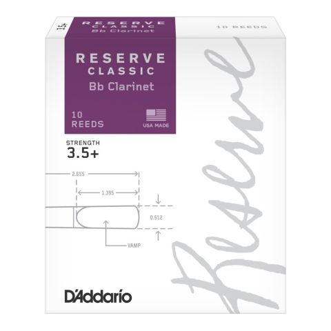 Caja 10 Cañas Clarinete Classic Rico...