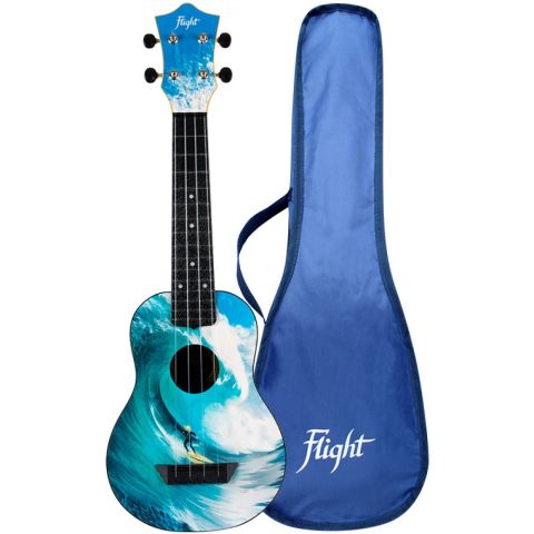 Ukelele Soprano Flight TUS-25 Travel...